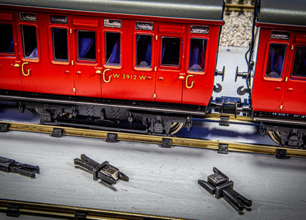 Hunt Magnetic Couplings ELITE - Close NEM Couplings for Dapol GWR Toplight Coaches - OO Gauge