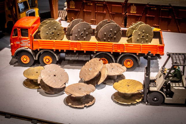 Empty Cable Drums - OO Gauge (Pack of 10)