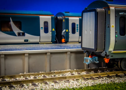 Hunt Magnetic Couplings - 'ELITE-EXTRA' Dellner Couplings for Accurascale Mk5 Coaches (10 Pairs)