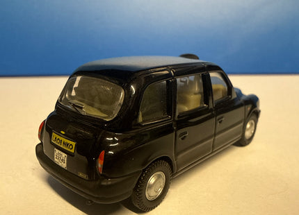 OO Gauge - Black TX Taxi Black - Oxford 1/76 Scale