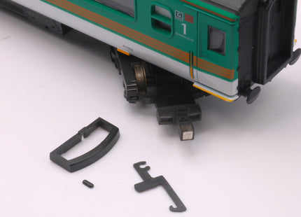 Hunt Magnetic Couplings ELITE - Close Couplings for Lima Mk3 Coaches with Moulded Couplings - OO Gauge (MC9b)