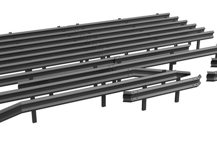 Detailed Armco Crash Barrier Set - HO Scale (1:87)