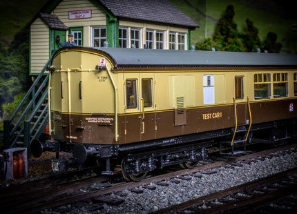 Detailed RTC Derby Test Coach (Test Car 1) Conversion Parts Kit for a Bachmann Auto Trailer - OO Gauge
