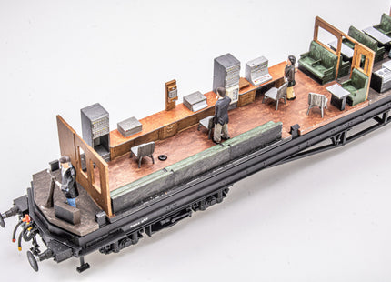 Detailed RTC Derby Test Coach (Test Car 1) Conversion Parts Kit for a Bachmann Auto Trailer - OO Gauge