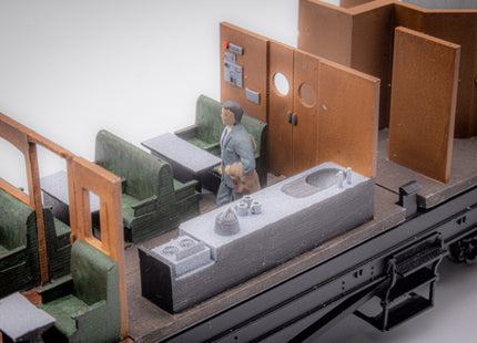 Detailed RTC Derby Test Coach (Test Car 1) Conversion Parts Kit for a Bachmann Auto Trailer - OO Gauge