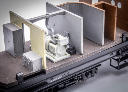 Detailed RTC Derby Test Coach (Test Car 1) Conversion Parts Kit for a Bachmann Auto Trailer - OO Gauge