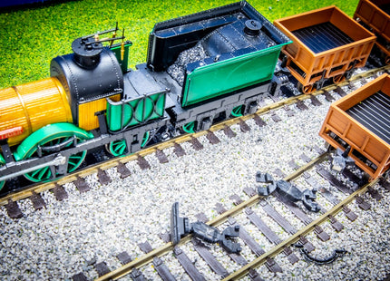 Hunt Magnetic Couplings ELITE Pack For Hornby Lion or Tiger Locomotive, and L&MR Wagons (5 Pairs)