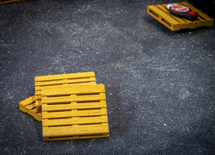 Wooden Pallets - HO Scale (1:87) - Pack of 10