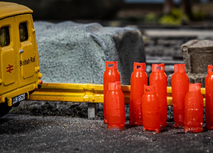 Gas Bottles - HO Scale (1:87) - Pack of 20