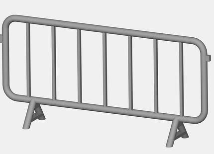 Pedestrian Safety Barriers - OO Gauge (8 Pieces)