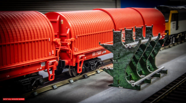 Workshop & Depot Exterior Steel Storage Racking - OO Gauge