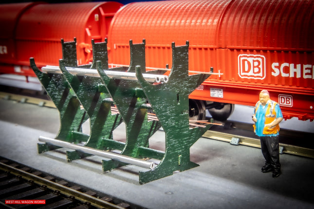 Workshop & Depot Exterior Steel Storage Racking - OO Gauge