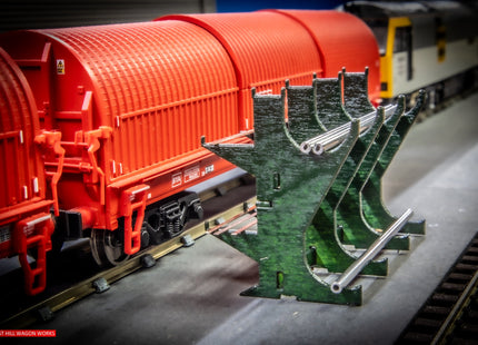 Workshop & Depot Exterior Steel Storage Racking - OO Gauge
