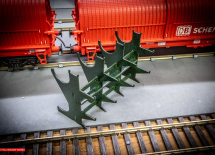 Workshop & Depot Exterior Steel Storage Racking - OO Gauge
