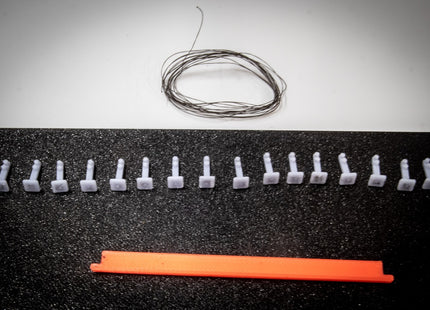 Semaphore Signal Cable & Posts - OO Gauge (1 Metre)