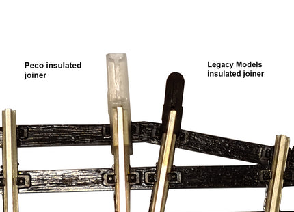 Insulated Rail Joiners – Code 100 – OO – Pack of 25