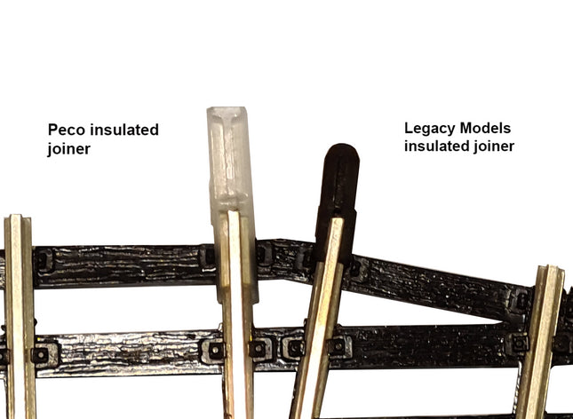 Insulated Rail Joiners – Code 100 – OO – Pack of 25