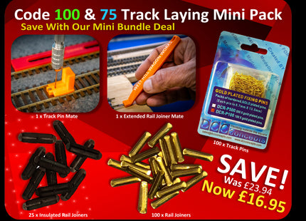 Code 100 Track Laying Mini Pack (OO Gauge)