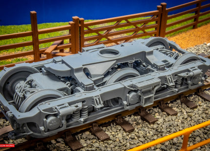 Class 37 Detailed Static Bogie - O Gauge (Cast Frame Type)