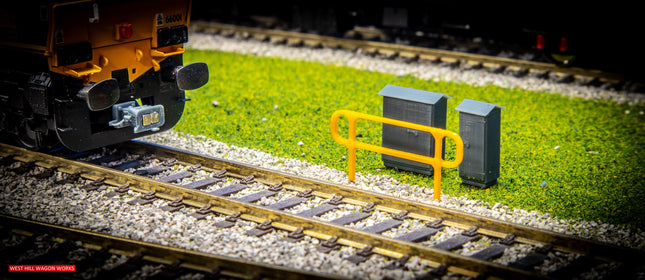 Yellow Key Clamp Railing Mega Pack - OO Gauge