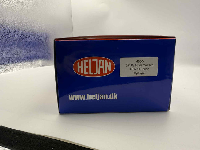 Heljan O gauge 57ft BG Royal Mail Red Mk1 Coach (2 Available)