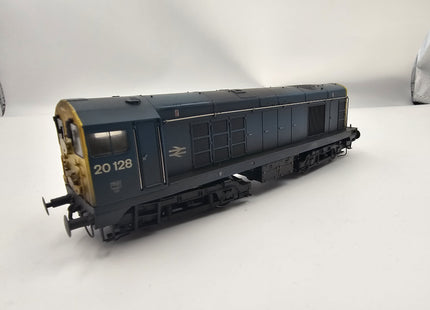 Bachmann Class 20 20128 BR Blue Weathered, DCC Fitted **Missing Buffer**