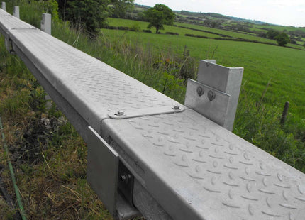 GRC Cable Trunking Ground Level Straight Sections - TT:120 Scale (Pack of 4)