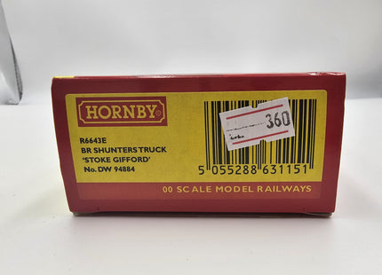 Hornby BR Shunter Truck "Stoke Gifford" DW94884 - R6643E