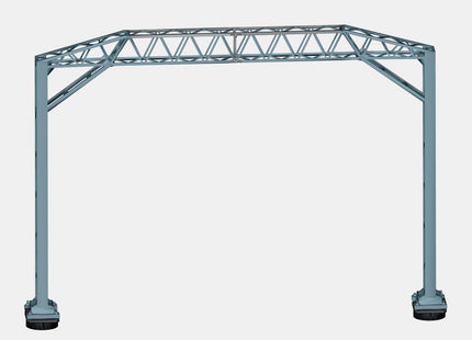 E16-1 - Mk1 OHLE Type A Structure Kit - 2 Masts with 2-Track 130mm Span (OO Gauge)