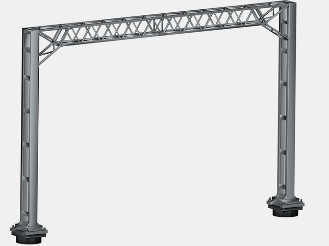 E16-31 - Mk1 OHLE Type D Structure Kit - 2 Low Masts with 2-Track 130mm Span (OO Gauge)