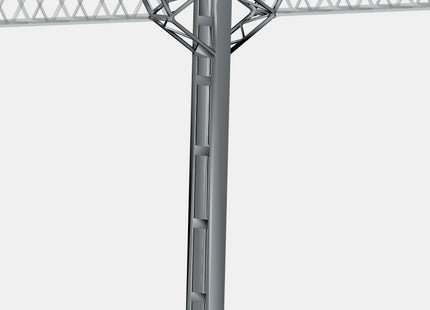 E16-34 - Mk1 OHLE Type D Platform Mast Kit - 1 Double Sided Low Mast (OO Gauge)