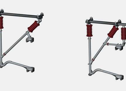 E16-76 - Mk1 OHLE Type G Registration Arms / Catenary Wire Supports Kit for Type G Structures (OO Gauge)