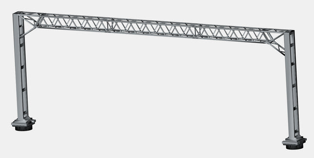 E16-33 - Mk1 OHLE Type D Platform Structure Kit - 2 Low Masts with 2-Track 190mm Span (OO Gauge)