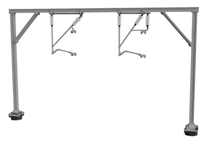 E16-71 - Mk1 OHLE Type G Structure Kit - 2 x I-Beam Masts with 2-Track 170mm Span (OO Gauge)