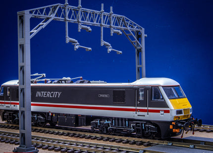 E16-1 - Mk1 OHLE Type A Structure Kit - 2 Masts with 2-Track 130mm Span (OO Gauge)