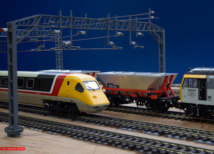E16-2 - Mk1 OHLE Type A Structure Kit - 2 Masts with 4-Track 230mm Span (OO Gauge)