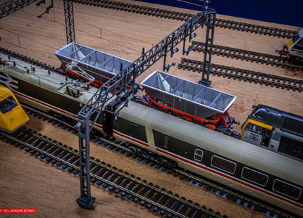 E16-2 - Mk1 OHLE Type A Structure Kit - 2 Masts with 4-Track 230mm Span (OO Gauge)