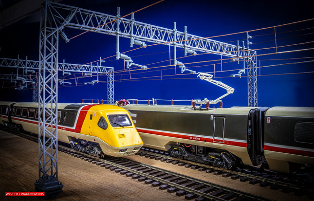 E16-12 - Mk1 OHLE Type B Structure Kit - 2 Lattice Masts with 4-Track 230mm Span (OO Gauge)