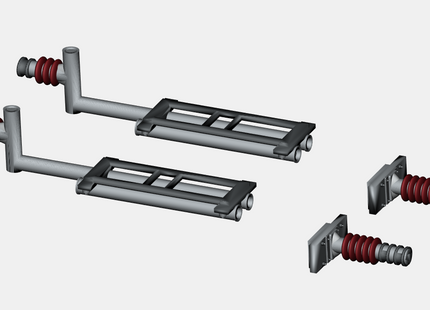 E16-17 - Mk1 OHLE Cantilever Return Conductor Supports for Type B/C Ca ...