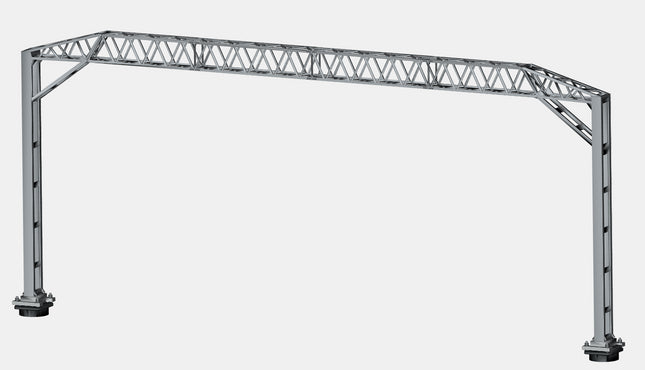 E11-2 - N-Gauge OHLE - Mk1 - Type A Structure Kit for 4-Track (135mm Span)