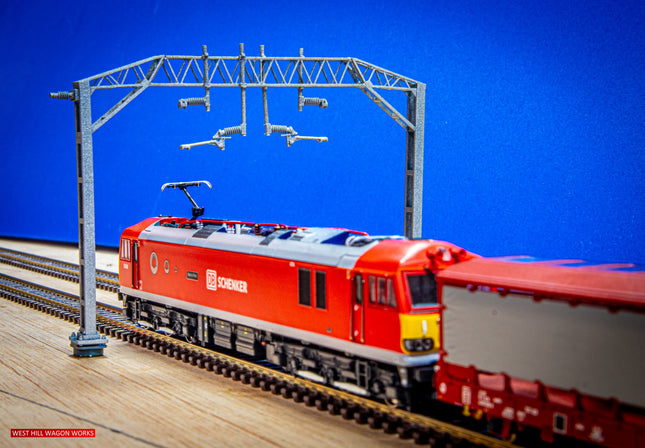 E11-1 - N-Gauge OHLE - Mk1 - Type A Structure Kit for 2-Track (75mm Span)