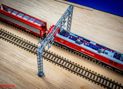 E11-11 - N-Gauge OHLE - Mk1 - Type B Lattice Structure Kit for 2-Track (75mm Span)
