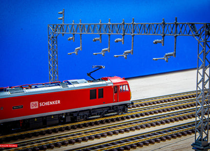 E11-12 - N-Gauge OHLE - Mk1 - Type B Structure Kit for 4-Track (135mm Span)