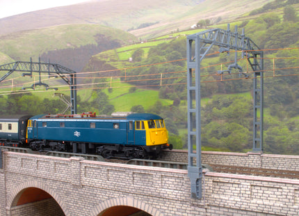 E16-51 - Mk1 OHLE Type E Viaduct Structure Kit for 110mm Viaduct Width (OO Gauge)