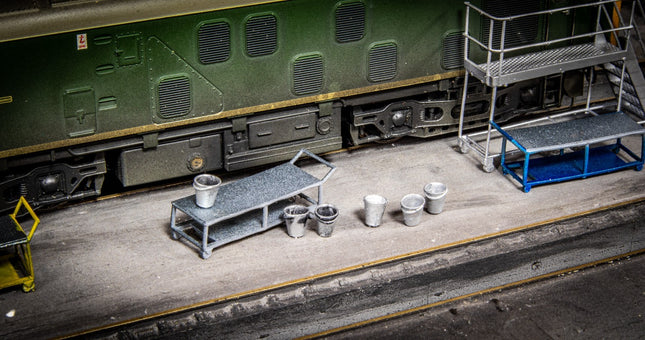 Buckets - TT:120 Scale (Pack of 6)