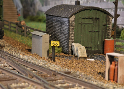 Lineside Electrical Cabinets - OO Gauge (Pack of 10)