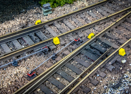 Mechanical Point Lock Kits - OO Gauge (Pack for 10 Point, 5xRH + 5xLH)
