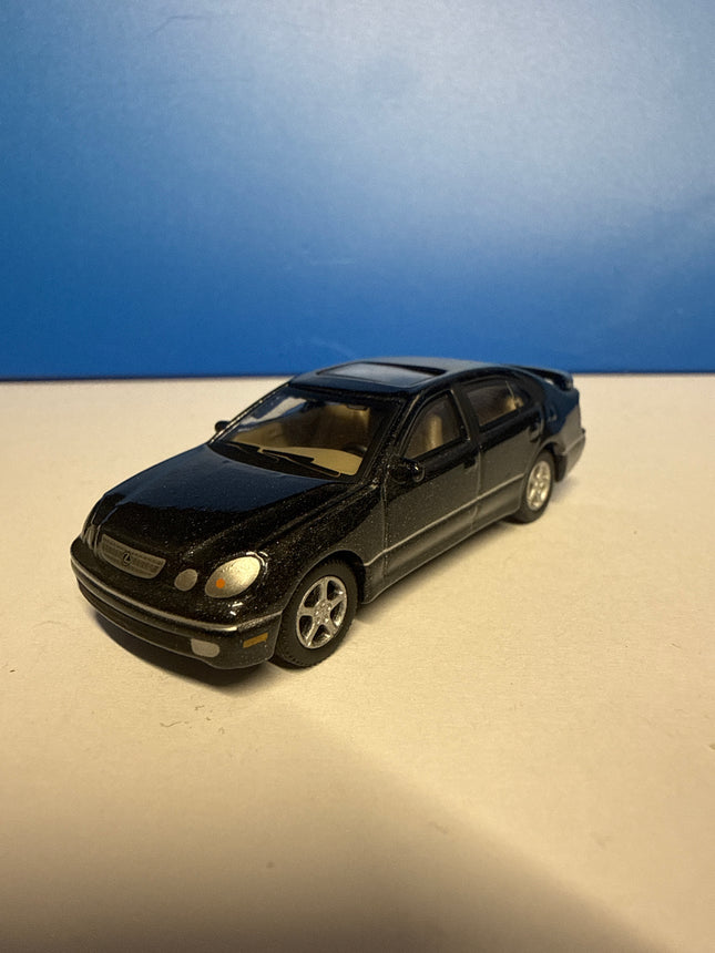 OO Gauge - Black Lexus GS300 - Hongwell 1/76 Scale