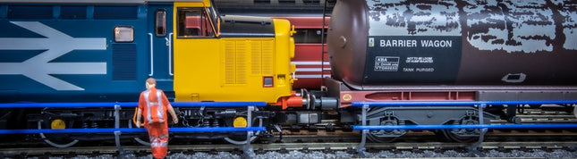Lineside Shoulder Clearance Safety Barriers - OO Gauge (360mm)