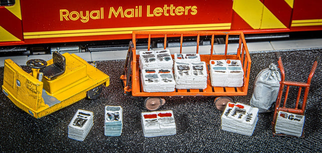 Piles of Newspapers - O Gauge (10 Bundles)